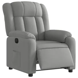 vidaXL Relaxsessel Elektrisch 92 x 98 x 0 cm Hellgrau