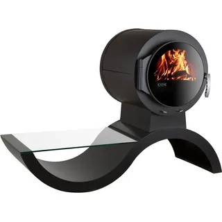 Kanuk Kaminofen Kanuk Wave Stahl Schwarz