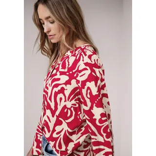 STREET ONE Druckbluse Rot 34