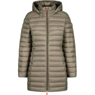 Save The Duck Damen Carol Mantel, mud grey, L