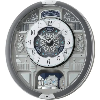 Seiko Melodies in Motion Wanduhr mit Musikmotiven