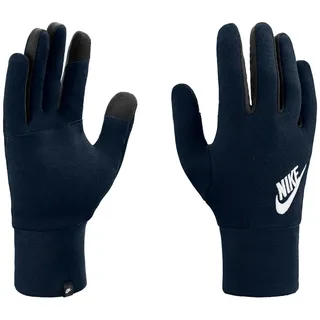 NIKE Club Fleece 2.0 Freizeit-Handschuhe Herren 416 - obsidian/white L