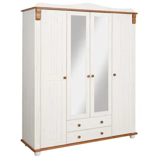 OTTO home Kleiderschrank Adele 169 x 191 x 53,5 cm Weiß