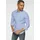 Jeanshemd BATTERY HM SHIRT SLIM Herren Gr L N-Gr blau hellblau Denim/Jeans Obermaterial 100 Baumwolle unifarben mit Farbeinsätzen slim fit Hemden Jeanshemd mit Logobadge