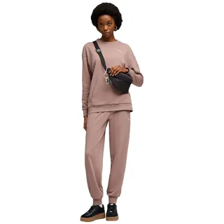 Puma Damen Relaxed Trainingsanzug L Sandstone