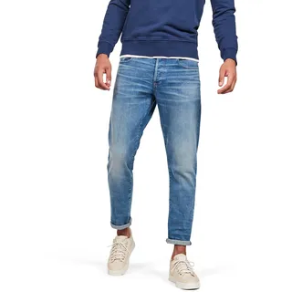 G-Star 3301 Regular Tapered Jeans Worn In Azure 30 32