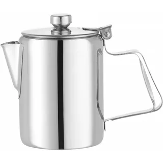 HENDI Kaffee-/Teekanne, mit Klappdeckel, 0,3L, ø74x(H)123mm,