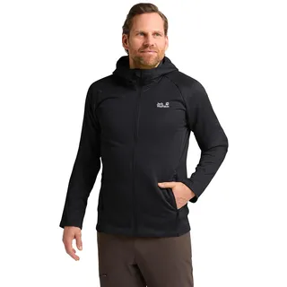 Jack Wolfskin Peak District Hooded Fz Schwarz XXL