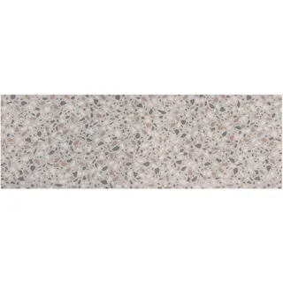 Primaflor Vinyl-Läufer "Küchenläufer TERRAZZO, Made in Belgium", grau, B:60cm H:2,5mm L:200cm, Polyvinylchlorid (PVC), PRIMAFLOR-IDEEN IN TEXTIL, Teppiche, Küchenläufer aus Vinyl, abwischbar, Küche
