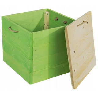 Gartenbox Auflagenbox Gartentruhe 150l Holz Holztruhe Aufbewahrungsbox