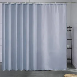 luxuskollektion Duschvorhang 275 x 180 cm Grau/Blau