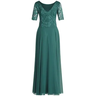 Vera Mont Abendkleid mit Spitze Grün 48