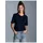 TRIGEMA T-Shirt TRIGEMA Damen Gr XXL blau navy Single Jersey 100 Baumwolle Basic lang Rundhals Shirts T-Shirt