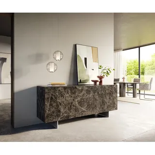DeLife Cuor 180 x 75 x 45 cm Dunkelbraun