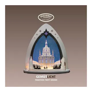 Weigla Lichterbogen Dresdner Frauenkirche 52 x 53,5 x 9 cm