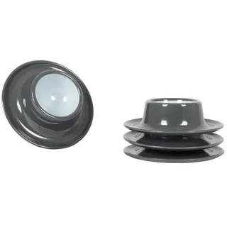Gimex Vivid Line Eierbecher, 4er Set, grau/blau
