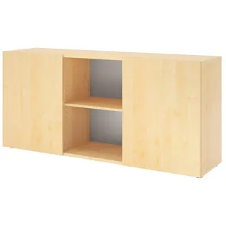 bümö Sideboard office Sideboard mit Schwebetür, Dekor: Ahorn braun