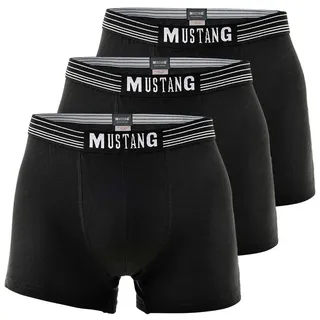 Mustang Retroshorts schwarz M 3er Pack
