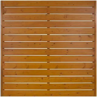 Andrewex Sichtschutzzaunelement Faro Pinie lackiert 180 cm x 180 cm