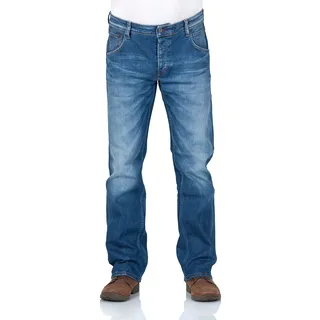 Mustang Michigan Straight Jeans in Light Scratched Used-W31 / L32