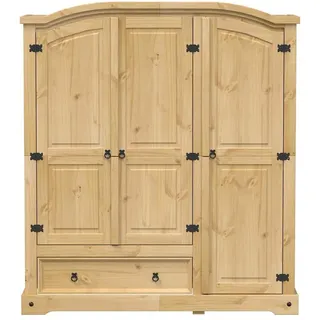 vidaXL Kleiderschrank Corona 151,5 x 170 x 52 cm Braun