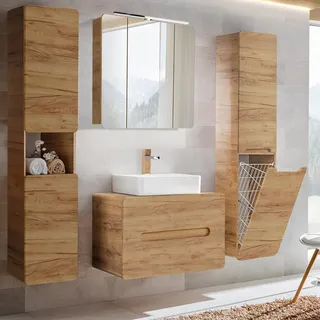 Lomadox LUTON 4-tlg. Wotaneiche