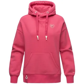 NAVAHOO Damen Kapuzensweatshirt Stylischer Damen Hoodie im Oversize-Look Goldfee