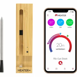 MEATER Smart-Fleischthermometer Plus mit 50 m Reichweite