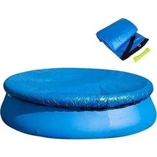None Poolabdeckung blau 366 cm