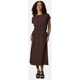 Ragwear Plisseekleid Sommerkleid Braun 40