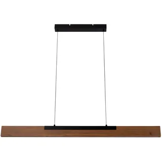 NÄVE Wilma 6-flg. 150 cm länglich schwarz/eiche Metall