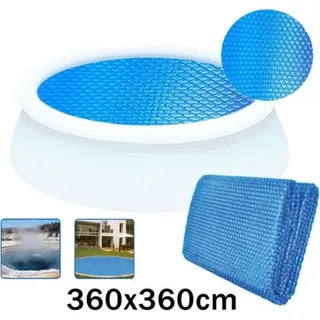 Runde Luftpolster-poolabdeckung 360 Cm - Blau