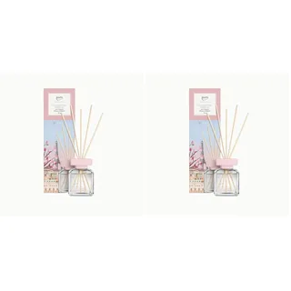 ipuro sweet Paris Raumduft mit floralen Noten & sanfter Vanille - angenehmer Raumerfrischer der Europakollektion für ein einzigartiges Duft-Erlebnis - Lufterfrischer Wohnung mit Duftstäbchen 100ml