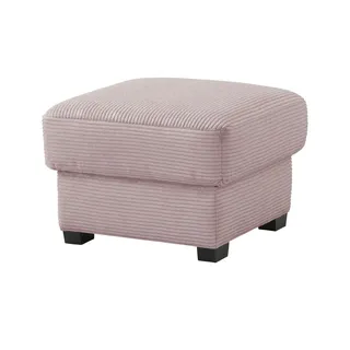 bobb Hocker mit Boxspringpolsterung Lisa de Luxe ¦ rosa/pink ¦ Maße (cm): B: 61 H: 47 T: 61.0