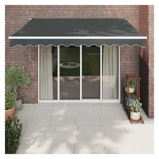 furnicato Markise 3,5 x 2,5 m anthrazit