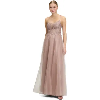 Vera Mont Abendkleid mit Stickerei Fawn,40 - 40