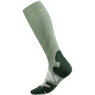 Bauerfeind Outdoor Merino Kompressionsstrümpfe Grün 39-42