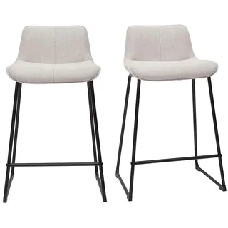 miliboo Barhocker 65 cm Beige