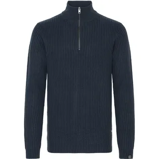 !Solid Troyer SOLID "Troyer SDArian", Herren, Gr. S, blau (insignia blau), Obermaterial: 100% Polyacryl PAN., Pullover Troyer