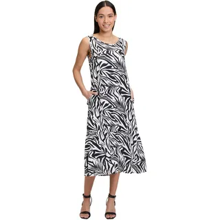 Betty Barclay Stufenkleid weiter Ausschnitt in Schwarz/Weiß | Gr.: 36