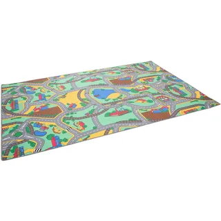 Snapstyle Kinderteppich 80 x 160 cm Bunt
