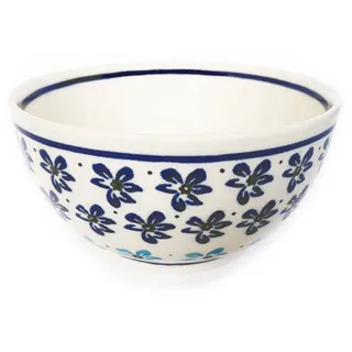 Bunzlauer keramik 500ml Schüssel Schale Ø14 cm Höhe 7,1 cm Dessertschale Müslischale Kompttschale (Dekor 1111)