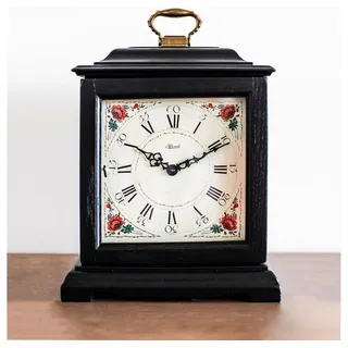 Hermle Tischuhr Quarz Tischuhr - Vintage Schwarz - Hermle Modell: 22915-V82114