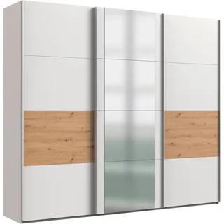 WIMEX Schwebetürenschrank Barmbek 270 x 236 x 64 cm Weiß