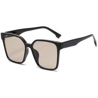 AquaBreeze Sonnenbrille Damen-Sonnenbrille breitem Rahmen, schwarz – extra groß, quadratisch braun