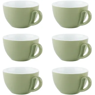 APS Cappuccinotasse 0,3 l Grün 6 St.
