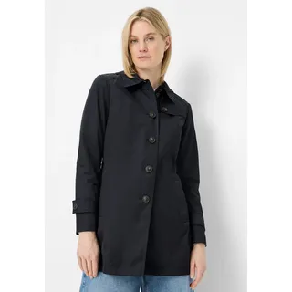 Fuchs Schmitt Kurzmantel Lightweight Cotton, Regular Fit, Schulterklappen blau 36 EU