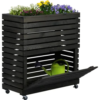 Dobar Rolla 72 x 32,5 x 78 cm Grau