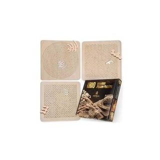 TRIO WOODEN JIGSAW PUZZLES