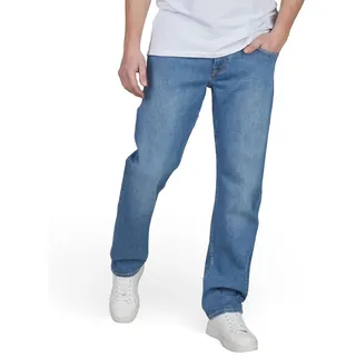 Cross Jeans Herren Stretch Comfort/Relaxed Fit Antonio - Mid Blue (E 161-160) - 34W / 30L